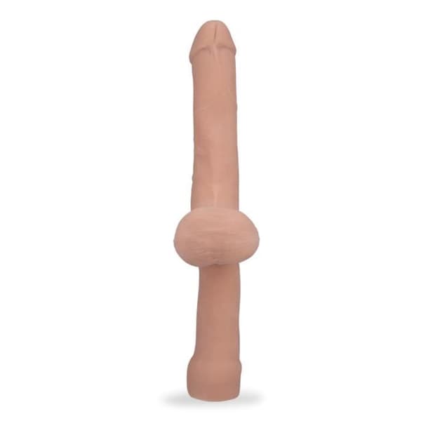 Harry Dark Skin Articulated Handled Dildo
