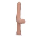 Miniatyrbild 1 av 4: Harry Dark Skin Articulated Handled Dildo