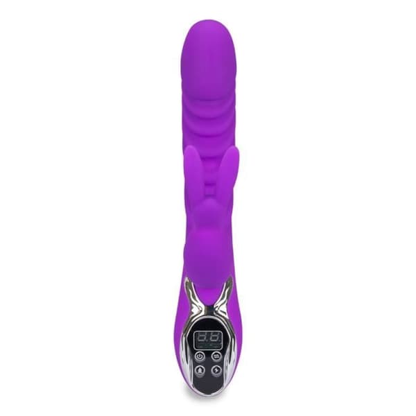 Lila klitoris kittlande kaninvibrator