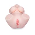 Miniatyrbild 3 av 4: Byst bröst slidan anus - Adele - TPR soft touch - Generös bröstkorg - Nodulerad slidöppning - Trästrimmig anusöppning