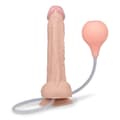 Miniatyrbild 3 av 4: Realistisk sugkopp dildo ejakulator Marco Light Skin