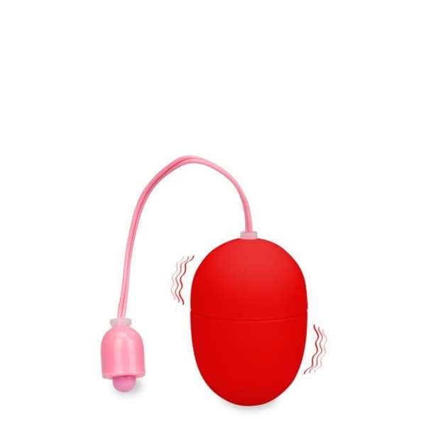 Wiggle Vibrating Egg - S Röd