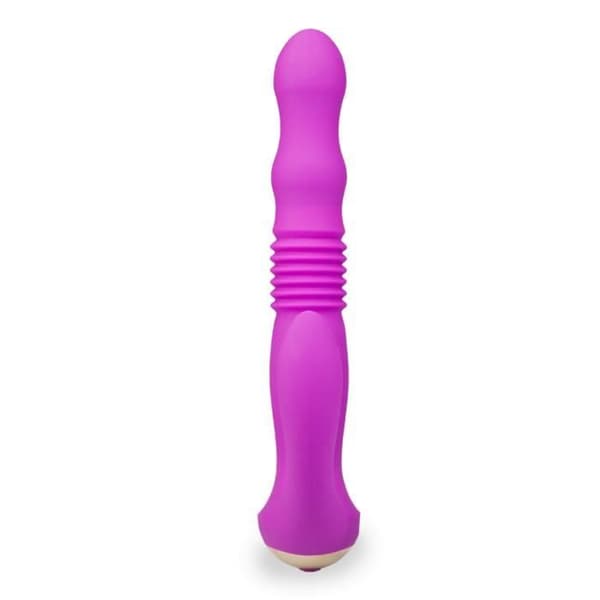 Finn Violet automatisk fram och tillbaka vibrerande analplugg