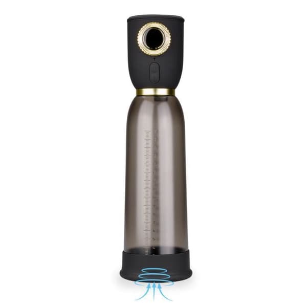Penispump - Big Man - 6 lägen - 5 intensiteter - ABS och silikon - USB-laddning