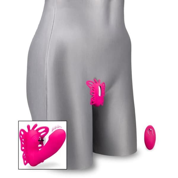 Vibrerande trosor klitoris och G-punktspulseringar och vibrationer Rosa
