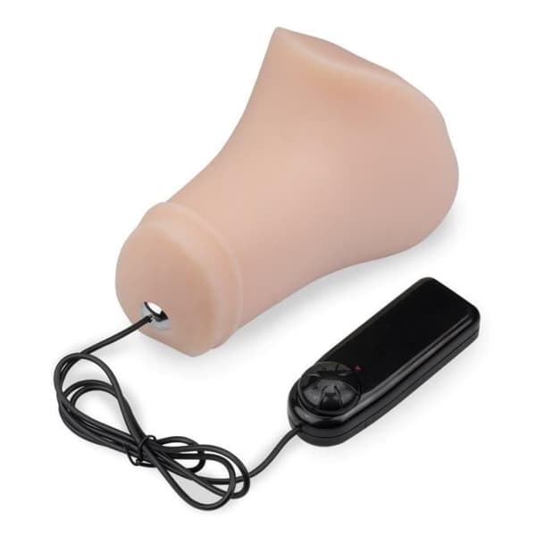 Vibrerande anal vagina Amber Light Skin