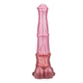 Miniatyrbild 2 av 4: Häst sugkopp dildo 22,0cm - för män och kvinnor - vaginal och anal Rosa