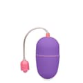 Miniatyrbild 1 av 4: Vibrerande ägg Wiggle - M Lila - 10 kontrollerbara vibrationslägen - 2 LR1-batterier ingår