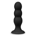 Miniatyrbild 1 av 4: Ruthy Black Ball Suction Anal Plugg