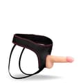 Miniatyrbild 1 av 4: Strap-on Dildo - Ej specificerad - 18,0 cm - Ljus hud - Justerbar - Sugkopp