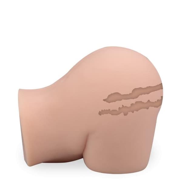 Liten rumpa realistisk hudstruktur Alba 1,5 kg ljus hud