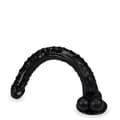 Miniatyrbild 3 av 4: Ultra lång dildo Snake 35,0cm Svart