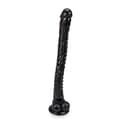 Miniatyrbild 1 av 4: Ultra lång dildo Snake 35,0cm Svart