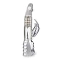 Miniatyrbild 4 av 6: Vibromassager kanin roterande Silver Pleasure