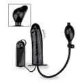 Miniatyrbild 2 av 4: Uppblåsbar vibrationspump dildo
