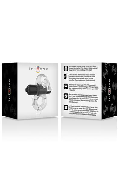 Fry Transparent Vibrating Ring Rabbit penisring