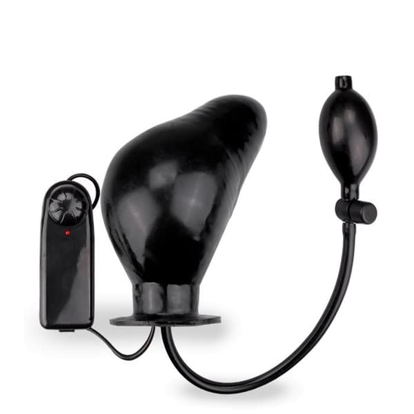 Vibrerande uppblåsbart sexleksak med pump