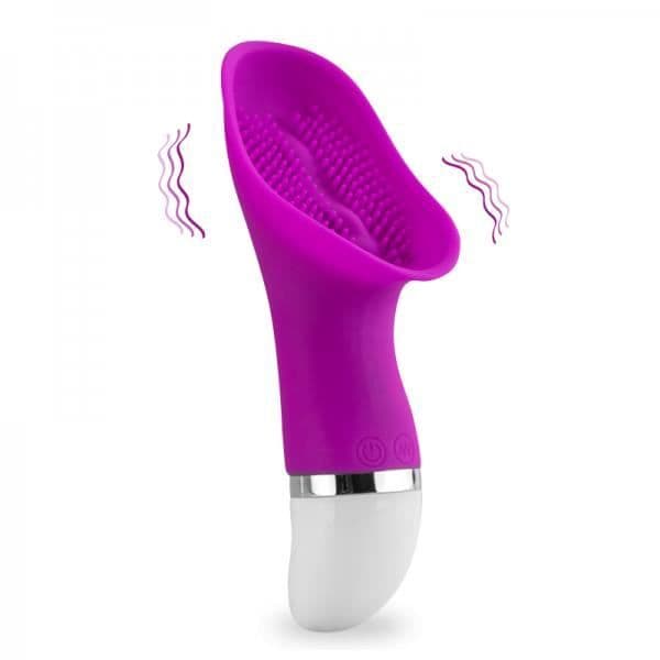 Clitorisstimulator - LOVE &amp; VIBES - Mugg &amp; Piggar - Silikon - 30 Vibrerande Funktioner - Lila
