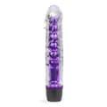 Miniatyrbild 1 av 4: Vibrerande dildo med avtagbart fodral Jay Violet