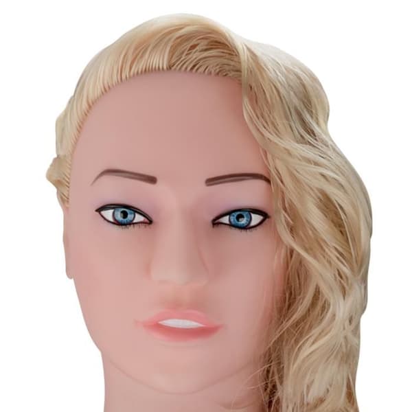 Snygg realistisk vibrerande blond sexleksak Melani