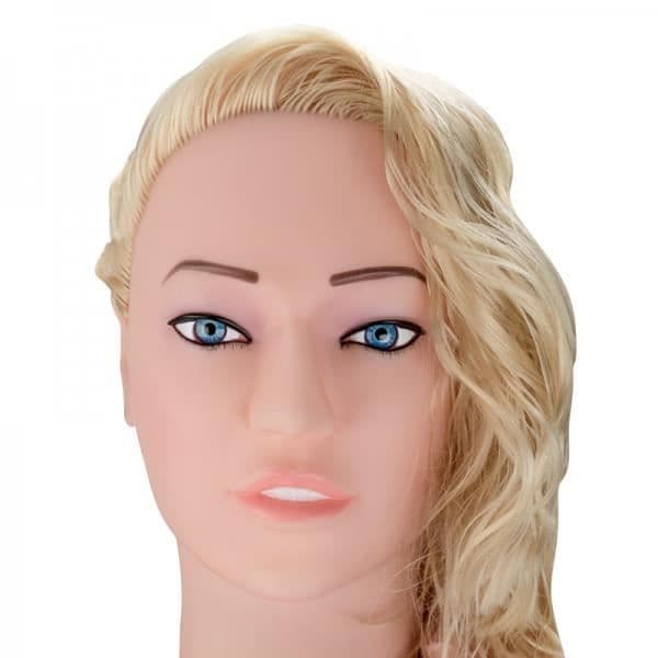 Livlig realistisk blond docka