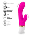 Miniatyrbild 3 av 4: Härlig Pink Rabbit Vibrator