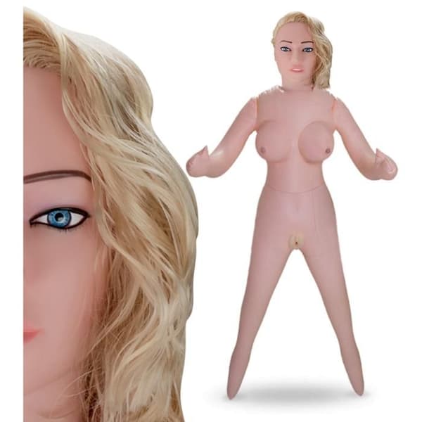 Livlig realistisk blond docka