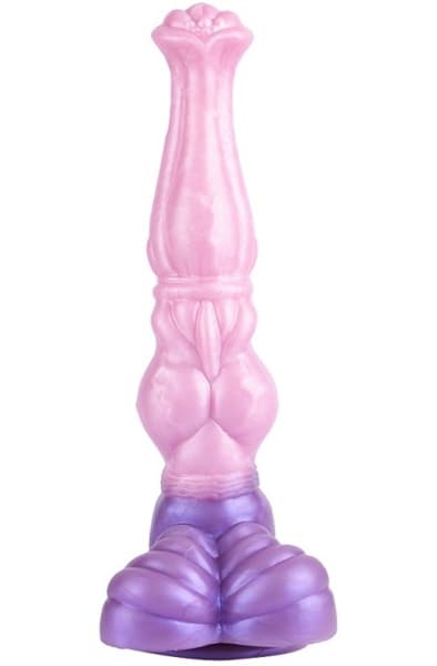 Pinky Jumpy Dildo Rose/Violet 28 cm Dragon dildo