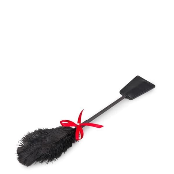 BDSM piska och dammduk 2-i-1 - LOVE AND VIBES Collection Black