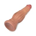 Miniatyrbild 6 av 6: Stor ultra veny flytande silikon dildo 25,7cm