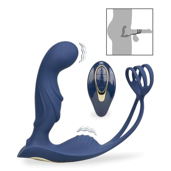 Juni prostatastimulator och cockring