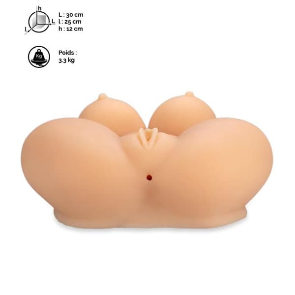 Realistisk buste 3,3 kg Sally