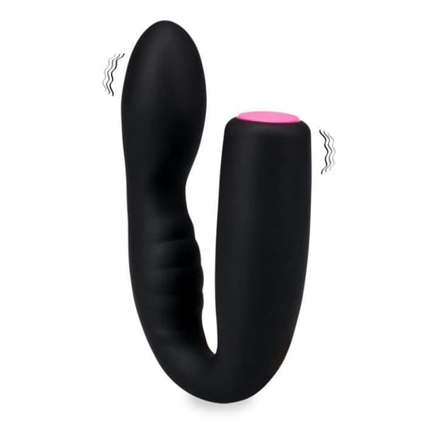 Flexibel G-punkts klitorisstimulatorvibrator