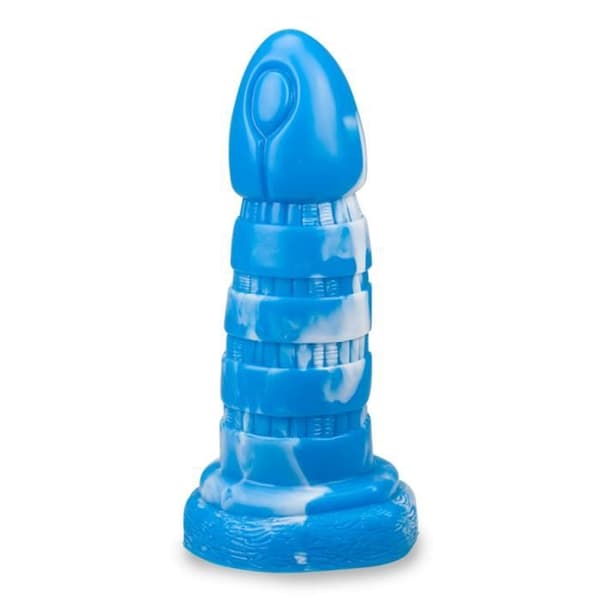 Sugkoppsdildo mytologiska varelse Jormungand Blue