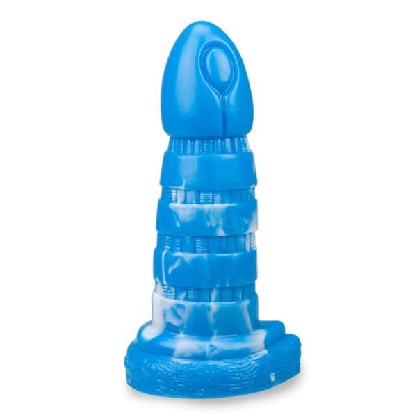 Sugkoppsdildo mytologiska varelse Jormungand Blue