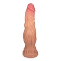 Miniatyrbild 3 av 6: Stor ultra veny flytande silikon dildo 25,7cm