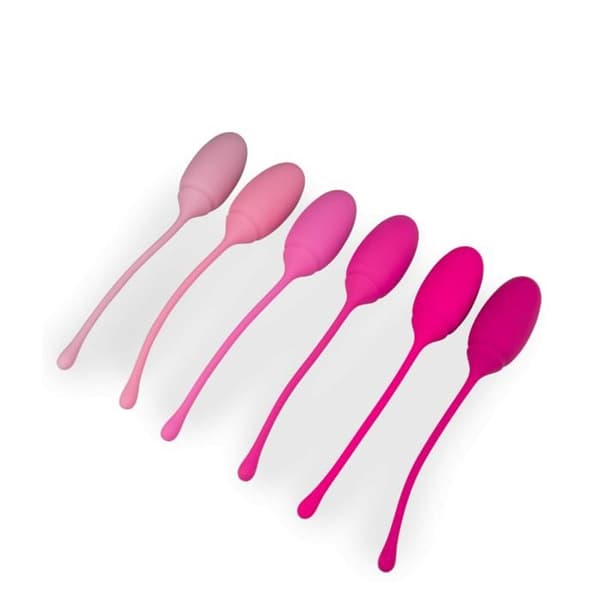 Deluxe-paket med 6 kärleksbollar Pink Love Balls