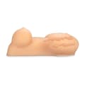 Miniatyrbild 4 av 4: Liten realistisk byst 3,3 kg ljus hud