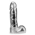 Miniatyrbild 4 av 4: Rocky Silver Realistic Metal Dildo