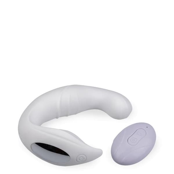 2-i-1 G-punkt och klitoris par vibrator