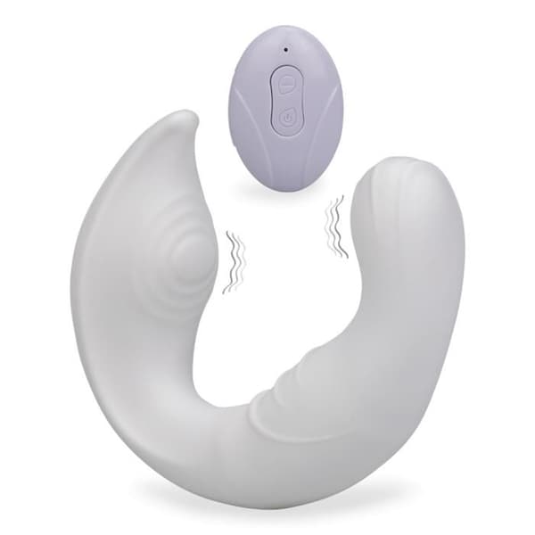 2-i-1 G-punkt och klitoris par vibrator