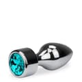 Miniatyrbild 1 av 2: Anal Jewel Rosebud Missile Medium-Turquoise - Diamond Collection