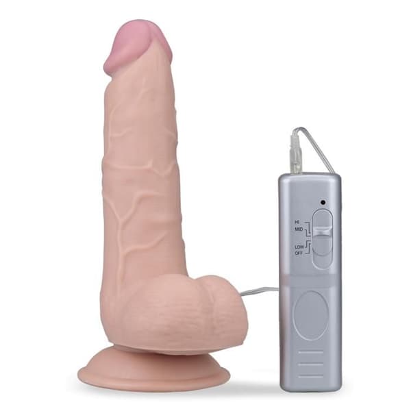XL Vibrerande Dildo Stor Diameter
