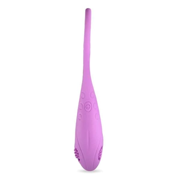 Spiked klitoris stimulator vibrerande ägg - EggXiting Purple Collection