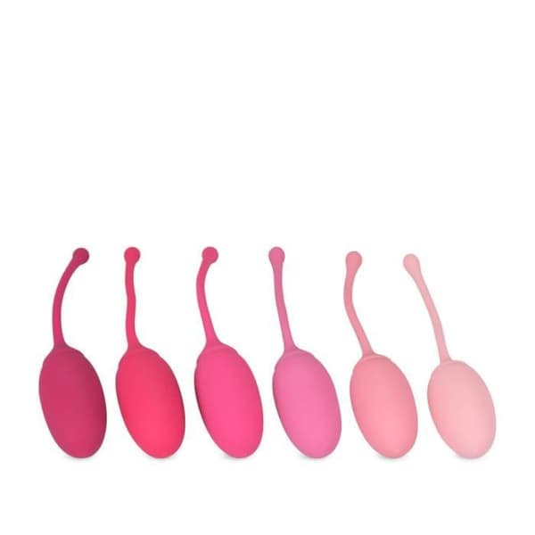 Deluxe-paket med 6 kärleksbollar - Pink Eroballs Collection