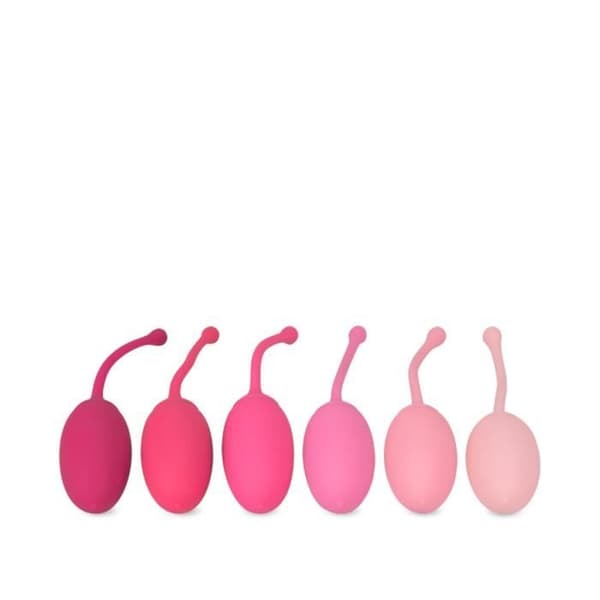 Deluxe-paket med 6 kärleksbollar - Pink Eroballs Collection