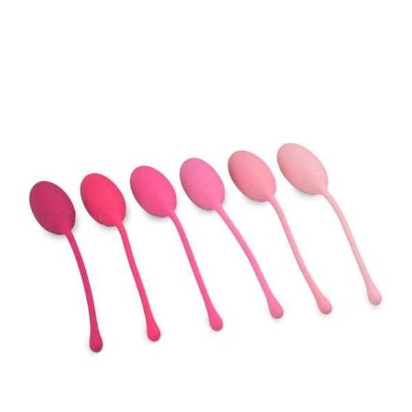 Deluxe-paket med 6 kärleksbollar - Pink Eroballs Collection