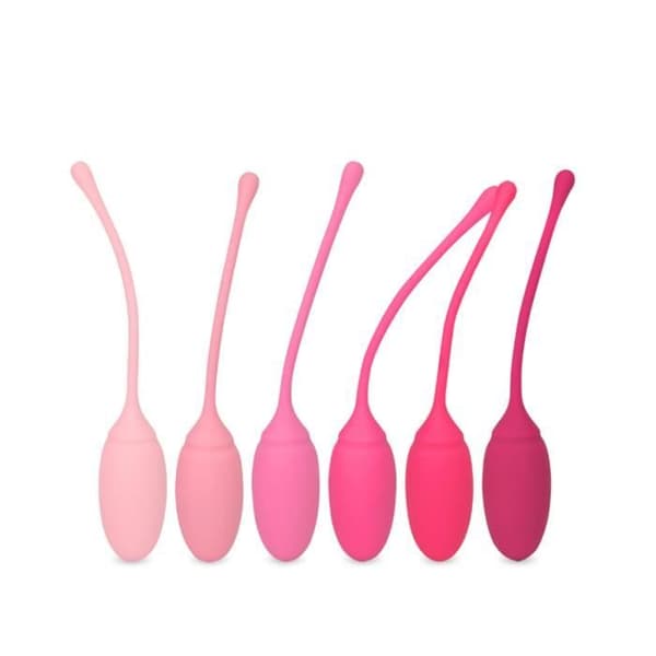Deluxe-paket med 6 kärleksbollar - Pink Eroballs Collection