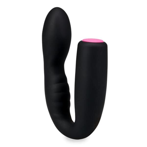 Flexibel G-punkts klitoris stimulator vibrator - Orgasmic Black Collection