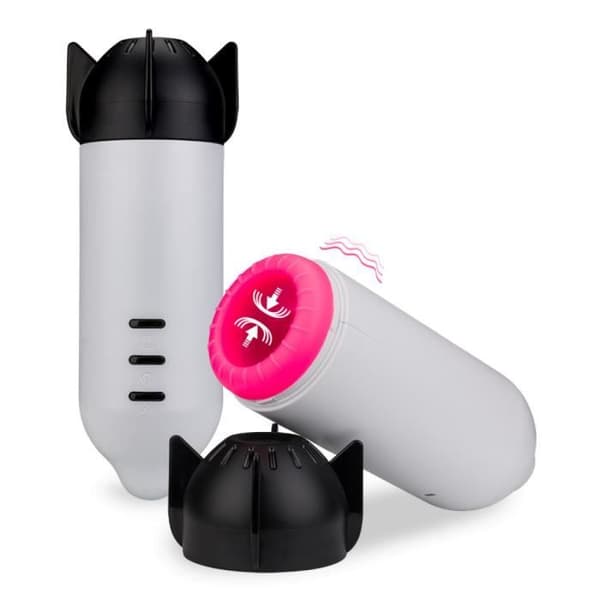 Raketvibrerande krockkudde-onani - LOVE AND VIBES Collection White
